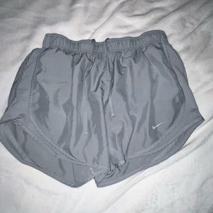 grey nike running shorts